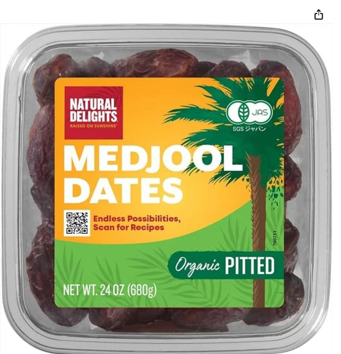 Organic Pitted Medjool Dates